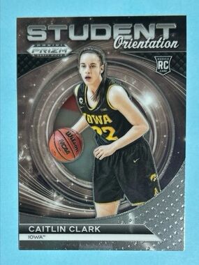 2024 Panini Prizm Student Orientation-Caitland Clark, Iowa Hawkeyes Card #22